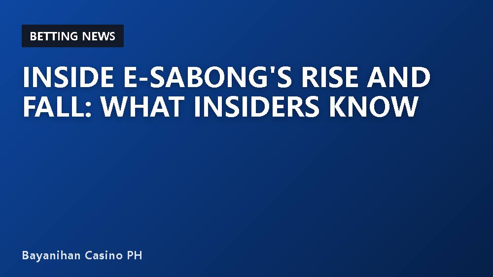 Inside e-Sabong's Rise and Fall: What Insiders Know
